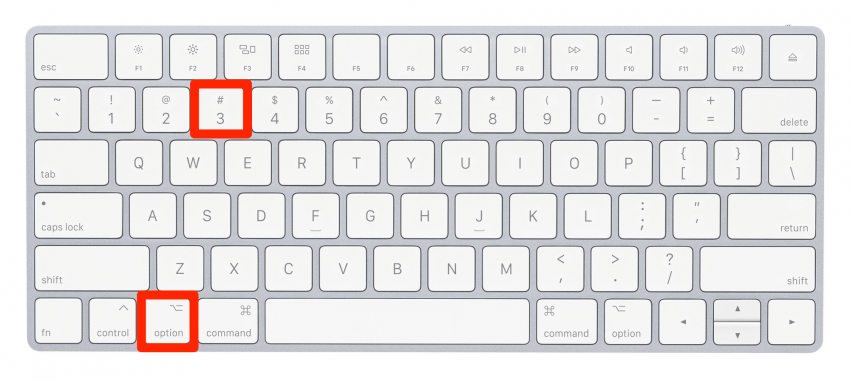 keyboard control for superscript mac